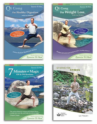 Qi Gong 4-Pack #3 - Weight Loss, Digestion, Stress, 7 Minutes