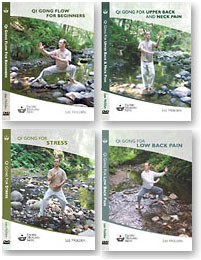 QiGong 4-Pack #1- Flow, Stress, Upper Back, Low Back