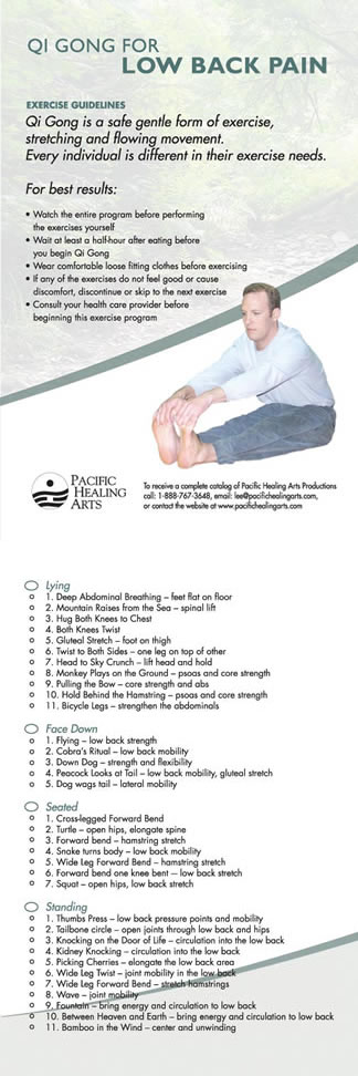 Qi Gong for Low Back Pain