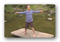 A screen shot from Qi Gong for Moving Meditation