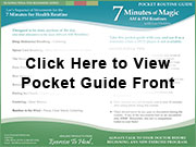Click here to View the 7 Minutes of Magic Pocket Routine Guide Front