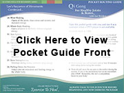 Select to View the Qi Gong for Healthy Joints and Bones Pocket Routine Guide