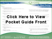 Select to View the Qi Gong for More Energy Pocket Routine Guide