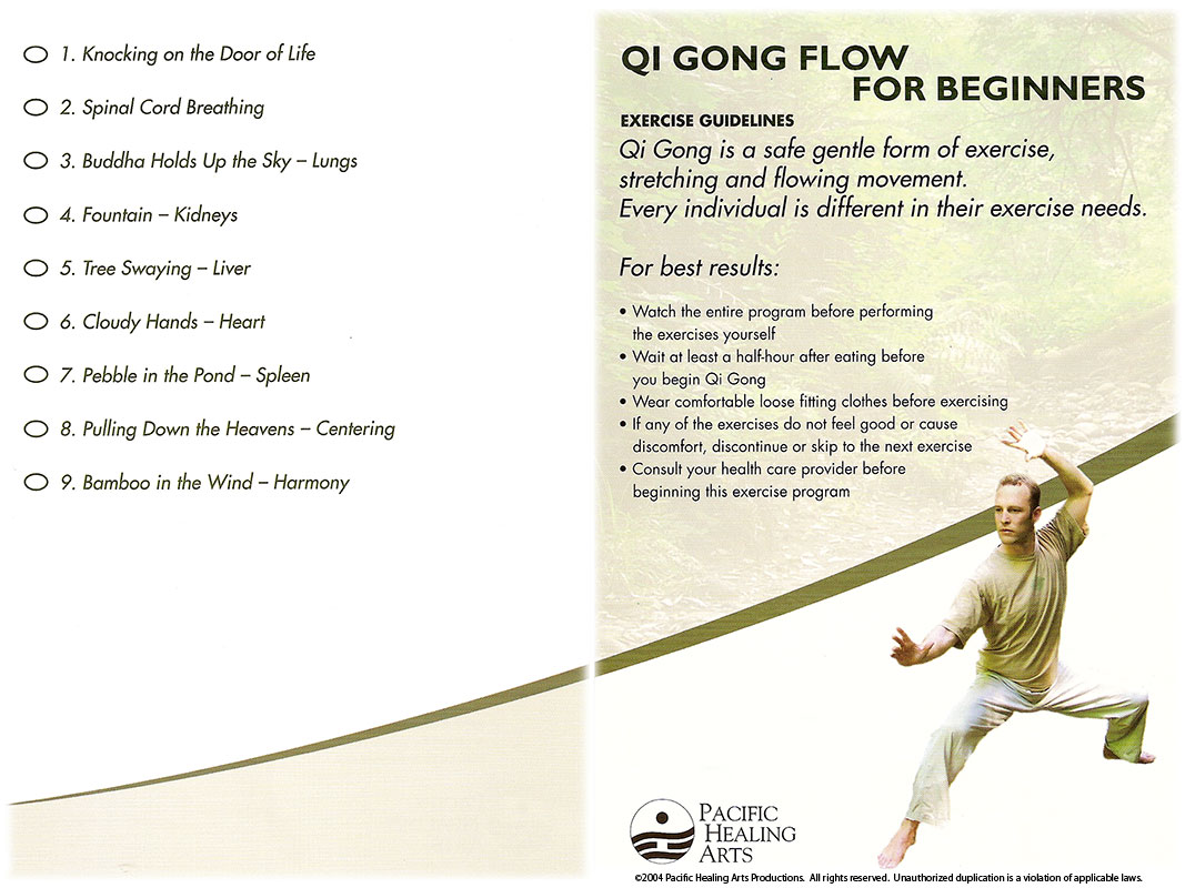 Qi Gong Flow for Beginners by Lee Holden (DVD) - Featured on APT & PBS