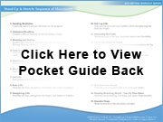 Click here to View the Exercise To Heal Stand Up & Stretch Routine Pocket Routine Guide Back Page