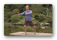 A screen shot from Qi Gong for Moving Meditation