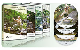 Qi Gong 4-Pack #1- Flow, Stress, Upper Back, Low Back