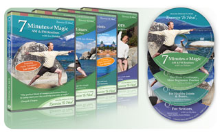 Qi Gong 4-Pack #2 - Flow Continues, Seniors, Joints & Bones, 7 Minutes of Magic